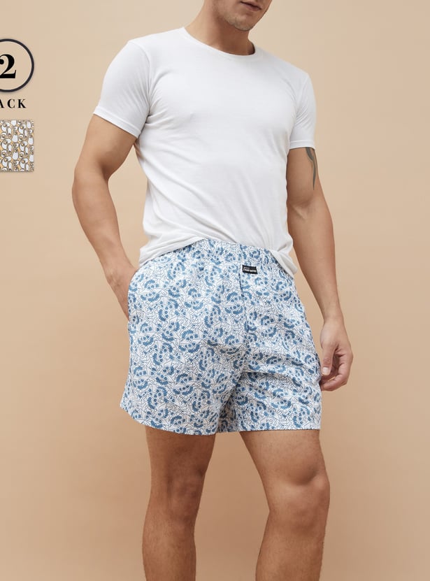 FAME FOREVER Printed Boxers - Pack of 2