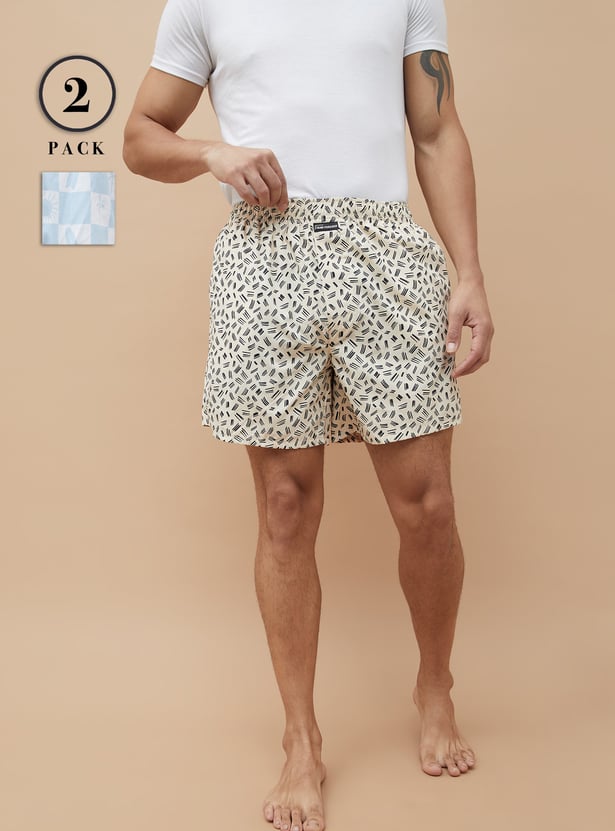 FAME FOREVER Printed Boxers - Pack of 2