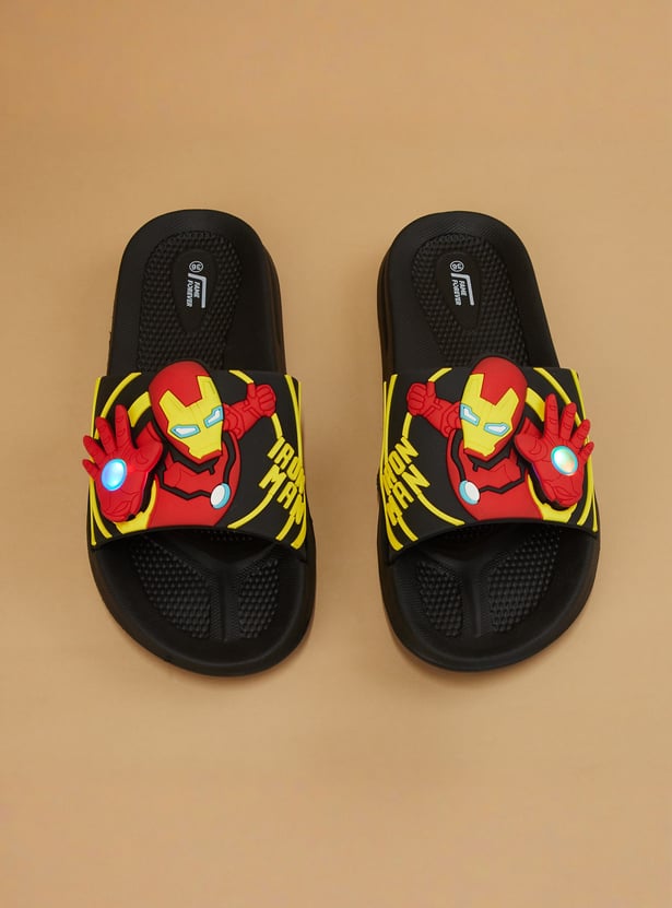 FAME FOREVER Boys Iron Man Sliders