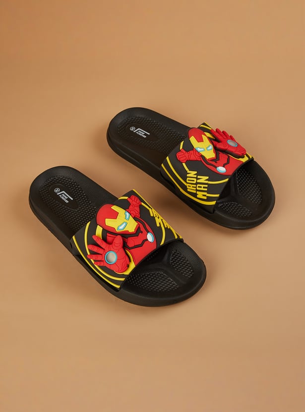 FAME FOREVER Boys Iron Man Sliders