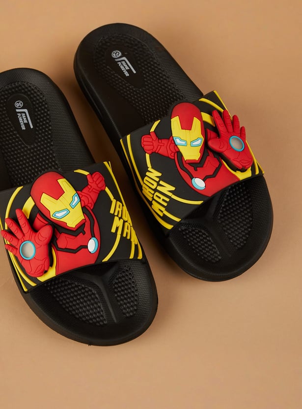 FAME FOREVER Boys Iron Man Sliders