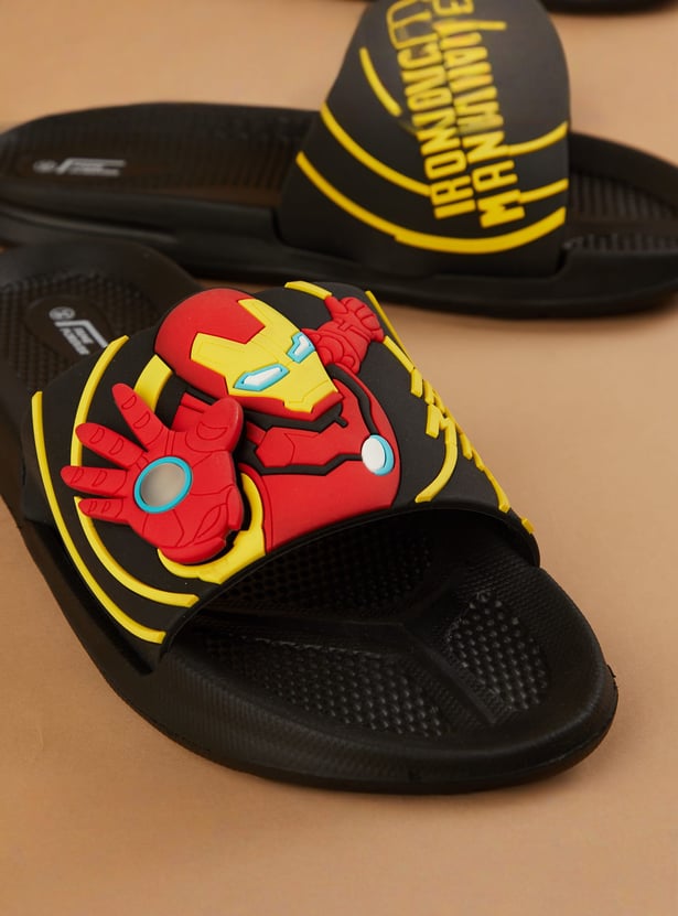 FAME FOREVER Boys Iron Man Sliders