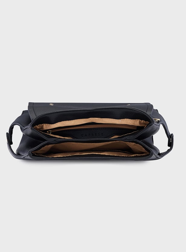 CAPRESE Solid Satchel Bag