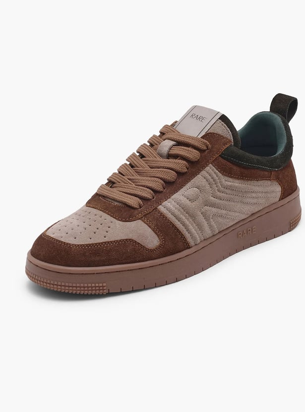 RARE RABBIT Banes Stitched Low Top Sneakers