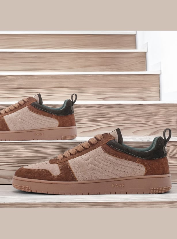 RARE RABBIT Banes Stitched Low Top Sneakers
