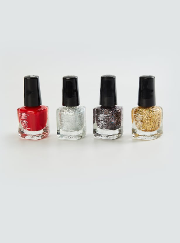 IKSU Play Paint Nail Colour Combo - 5ml+5ml+5ml+5ml