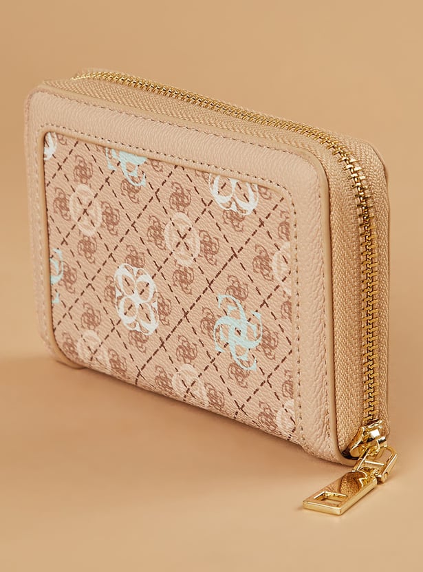GINGER Printed Zip-Around Wallet