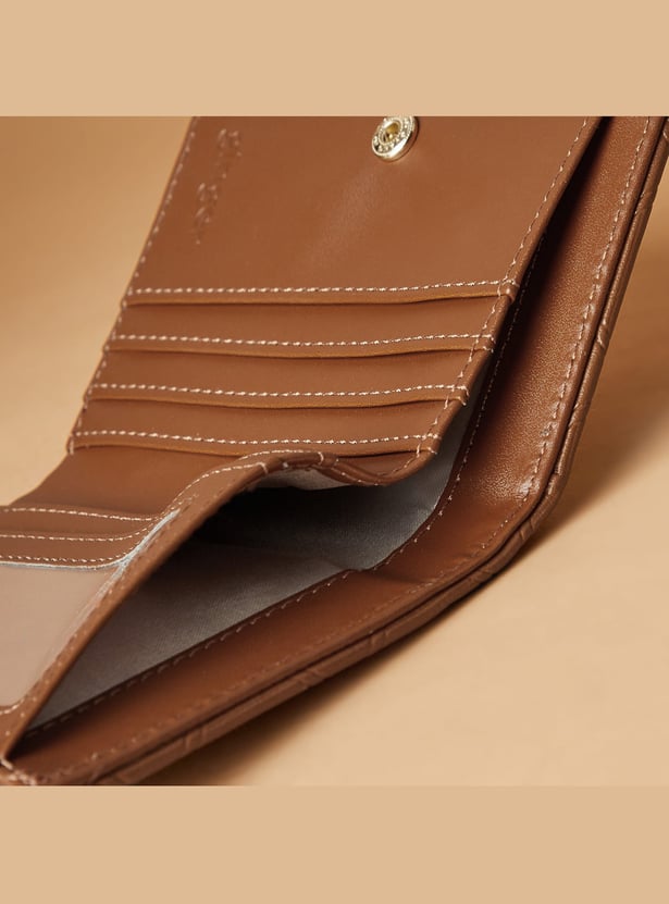 GINGER Textured Bi-Fold Wallet