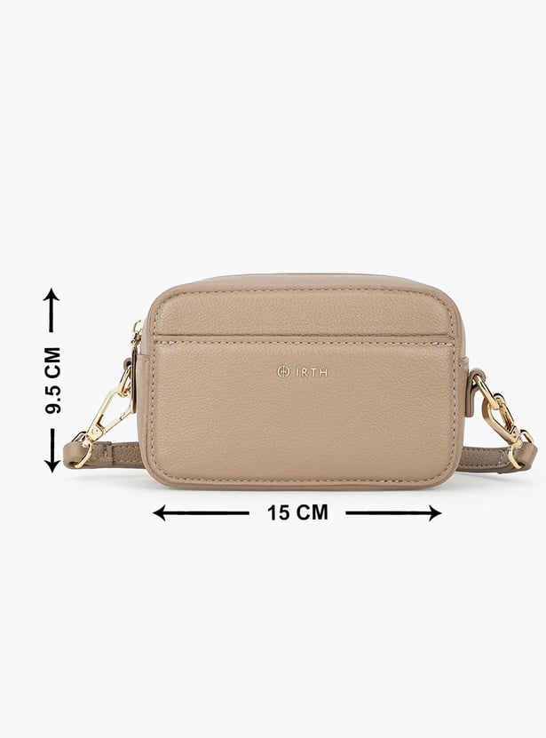 IRTH Textured Sling Bag