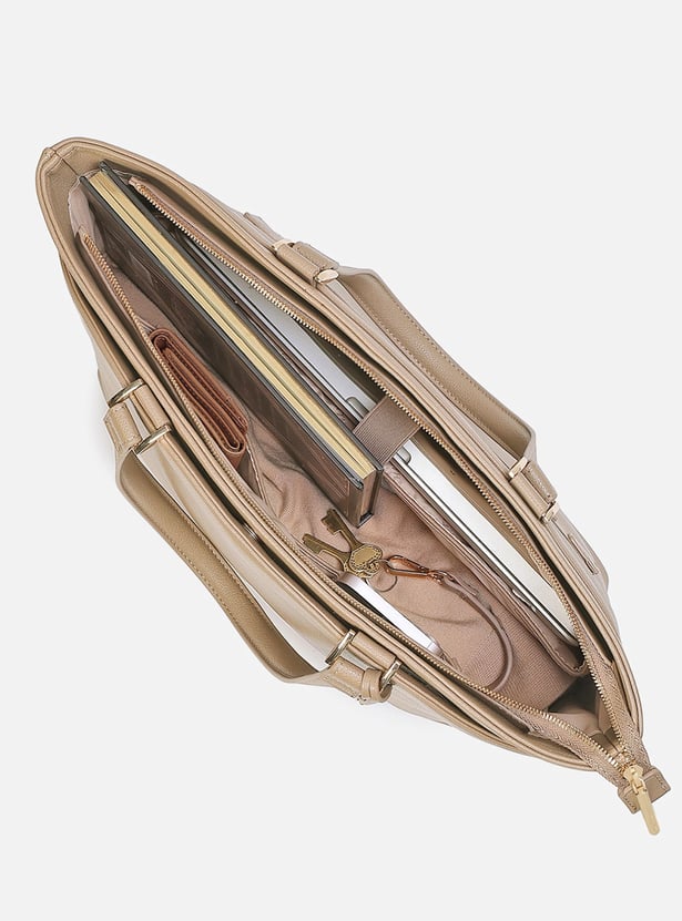 IRTH Vanessa Textured Laptop Bag