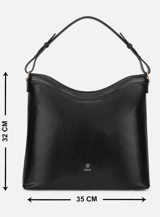 IRTH Textured Shoulder Bag