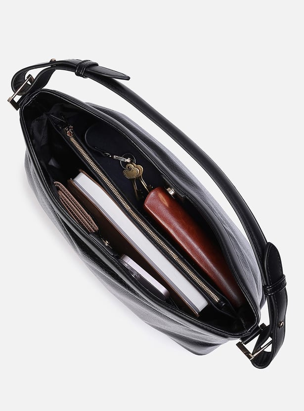 IRTH Textured Shoulder Bag