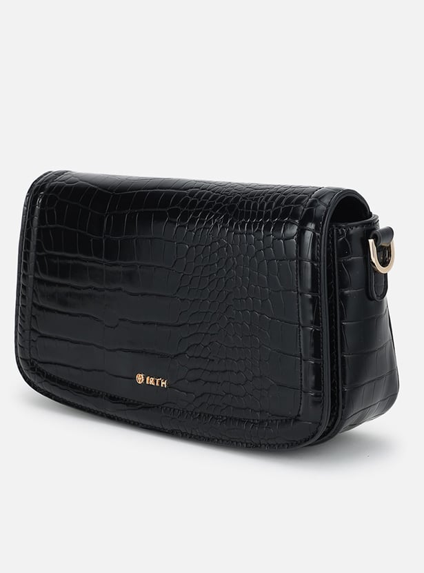 IRTH Sophie Croc-Textured Sling Bag