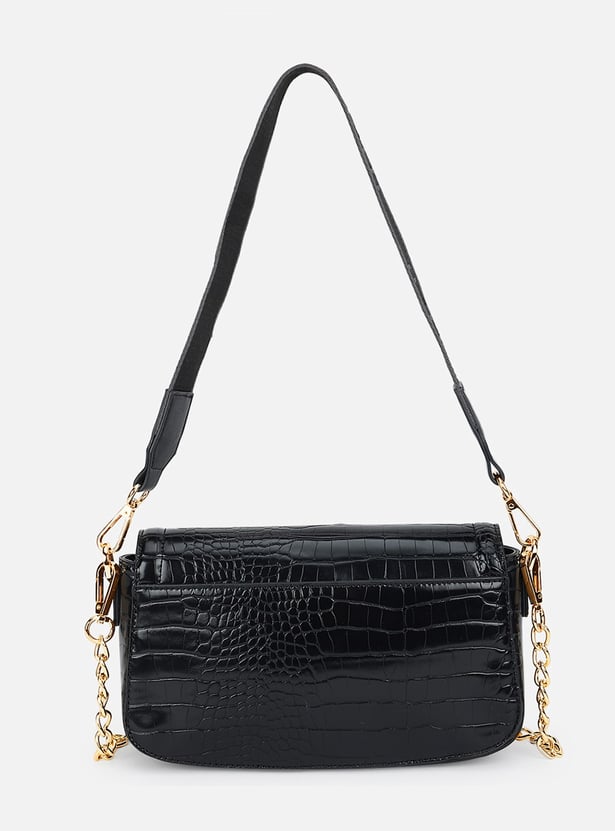 IRTH Sophie Croc-Textured Sling Bag