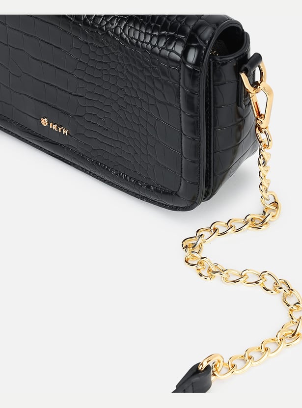 IRTH Sophie Croc-Textured Sling Bag