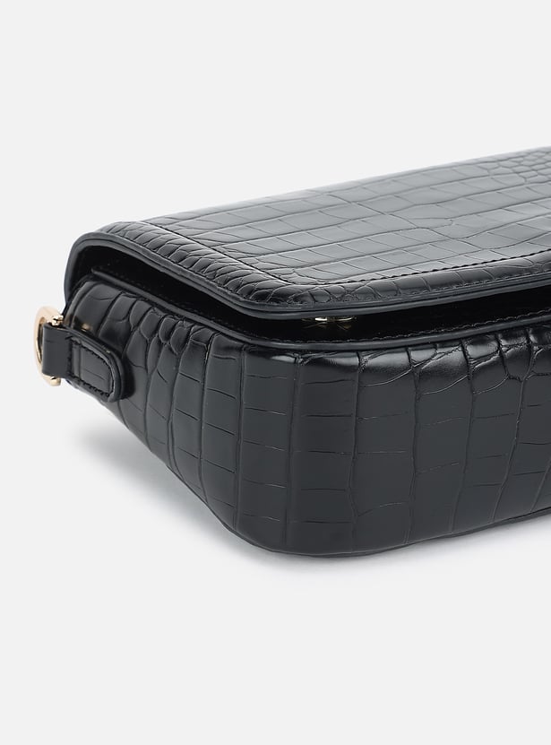 IRTH Sophie Croc-Textured Sling Bag