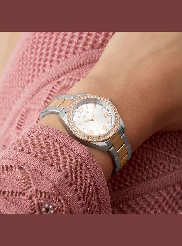 GUESS Dress Embellished Analog Watch - GW0841L3