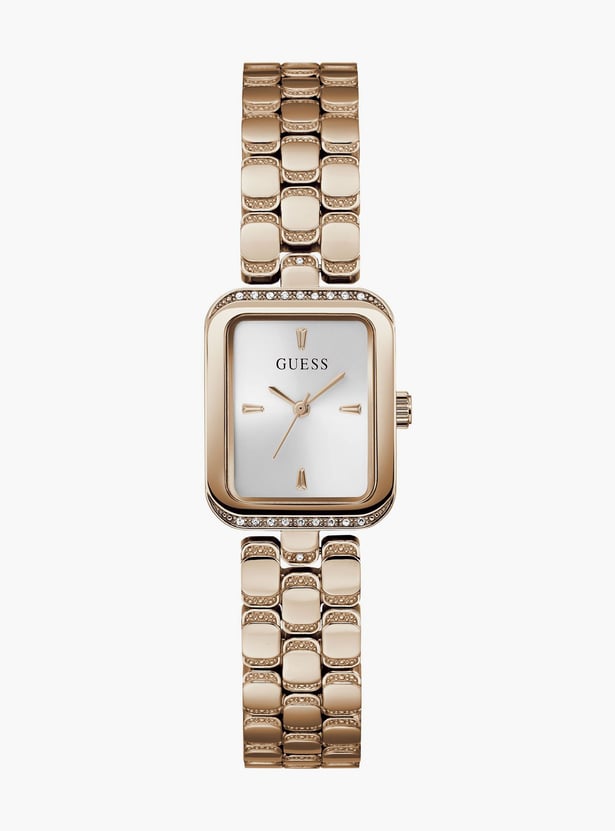 GUESS Bejewelled Embellished Analog Watch - GW0865L3