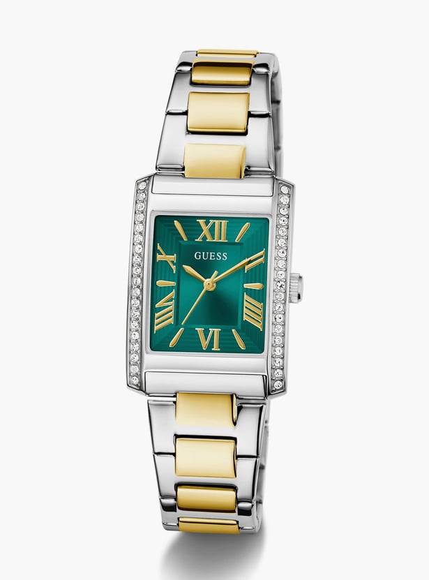 GUESS Dress Embellished Analog Watch - GW0874L2