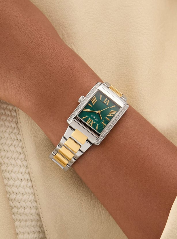 GUESS Dress Embellished Analog Watch - GW0874L2