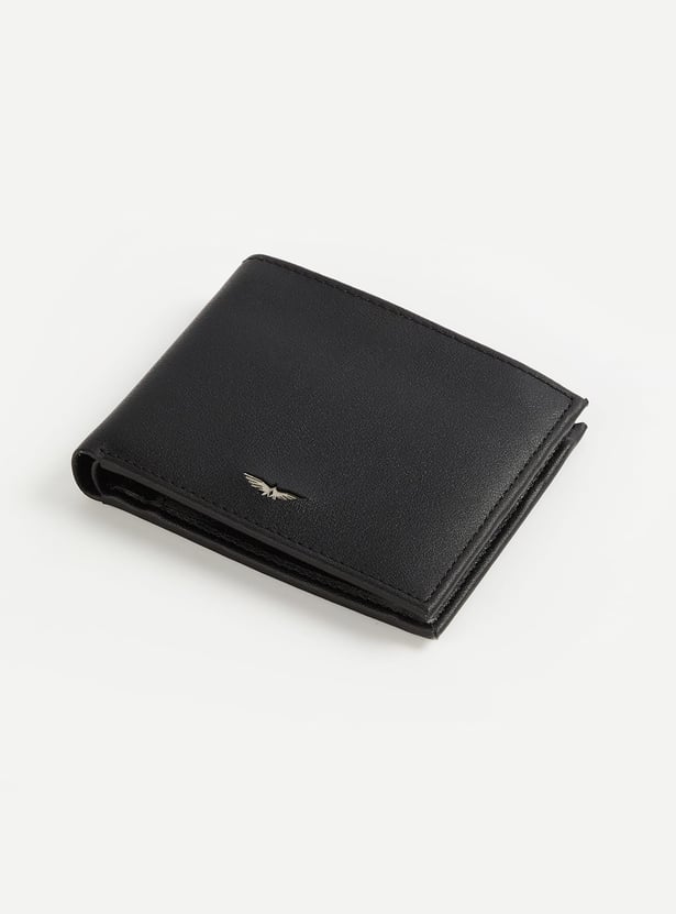 PARK AVENUE Solid Bi-Fold Wallet