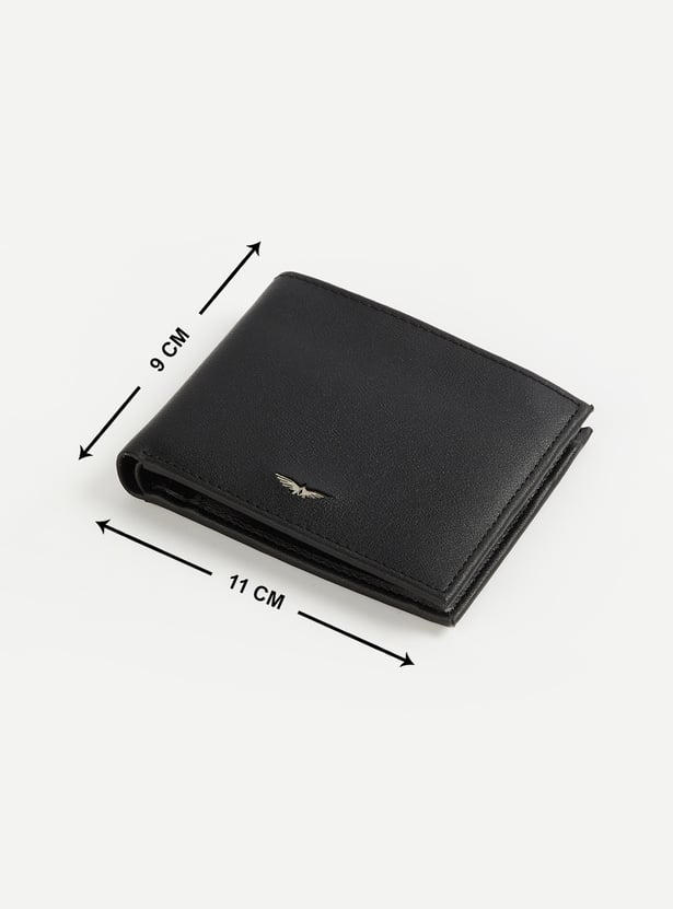 PARK AVENUE Solid Bi-Fold Wallet