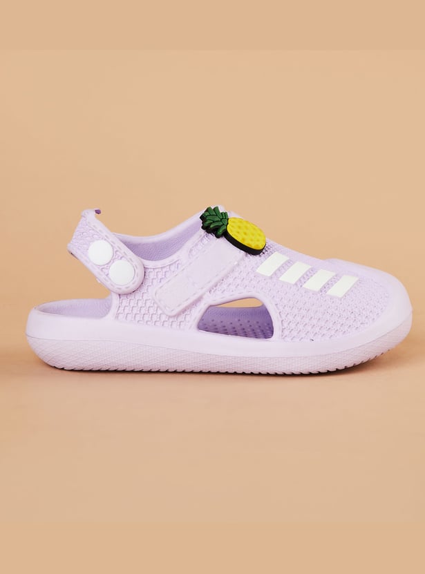 FAME FOREVER Girls Clogs with Pineapple Charm