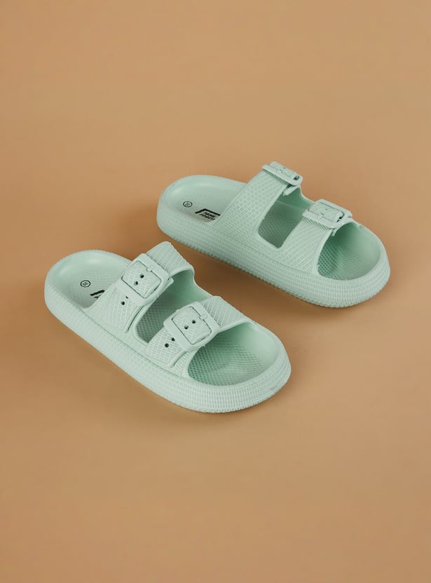 FAME FOREVER Girls Textured Sandals