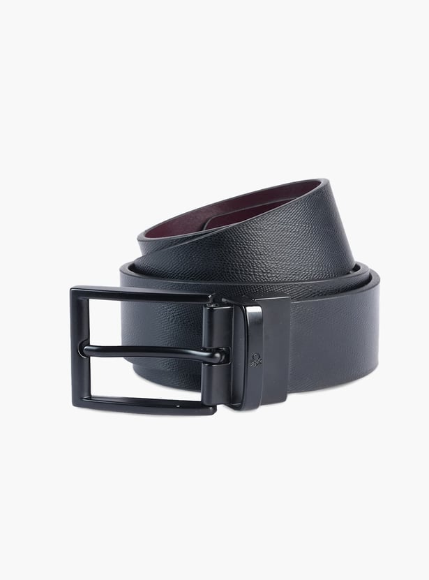 UNITED COLORS OF BENETTON Textured Reversible Belt