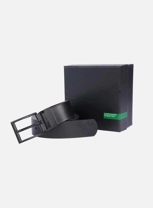 UNITED COLORS OF BENETTON Textured Reversible Belt