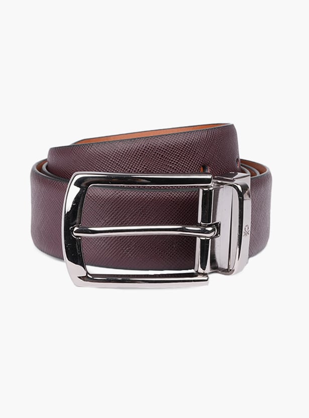 UNITED COLORS OF BENETTON Textured Reversible Belt