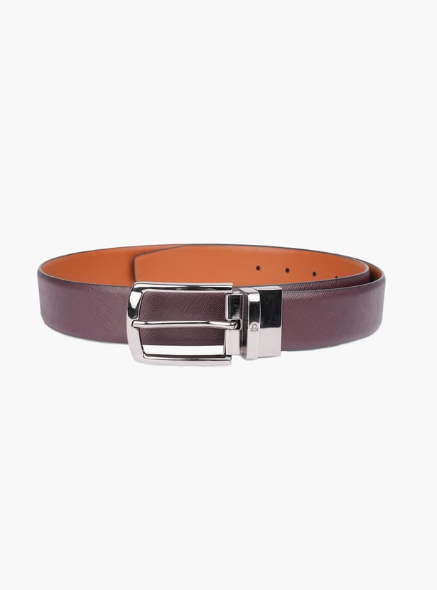 UNITED COLORS OF BENETTON Textured Reversible Belt