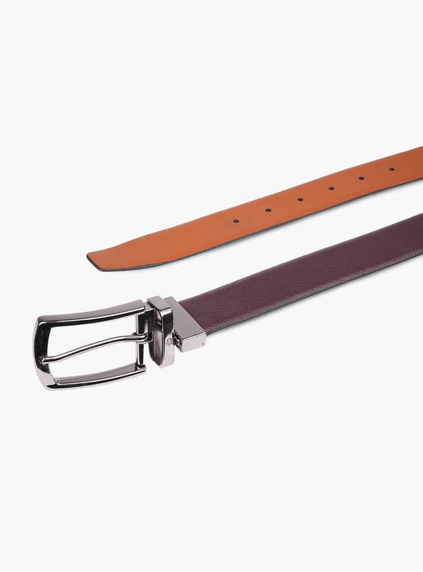 UNITED COLORS OF BENETTON Textured Reversible Belt