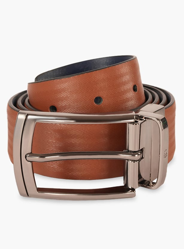 UNITED COLORS OF BENETTON Textured Reversible Belt