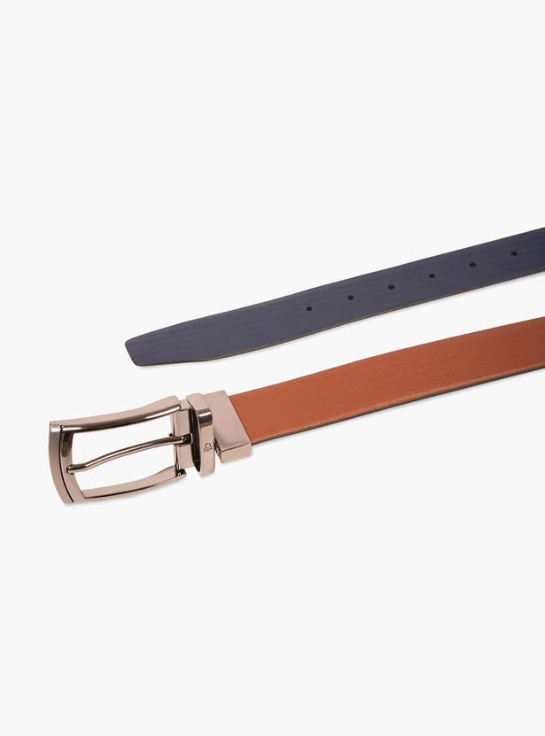 UNITED COLORS OF BENETTON Textured Reversible Belt