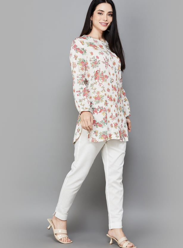 W Solid Straight Pants
