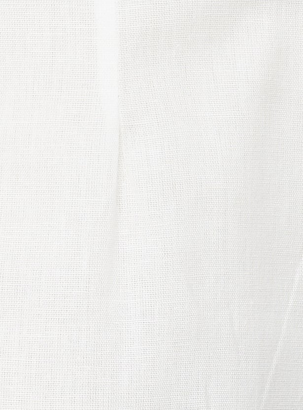 W Solid Straight Pants