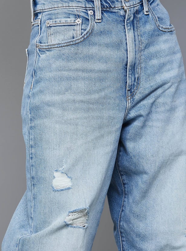 LEVI'S Distressed Loose Tapered Jeans