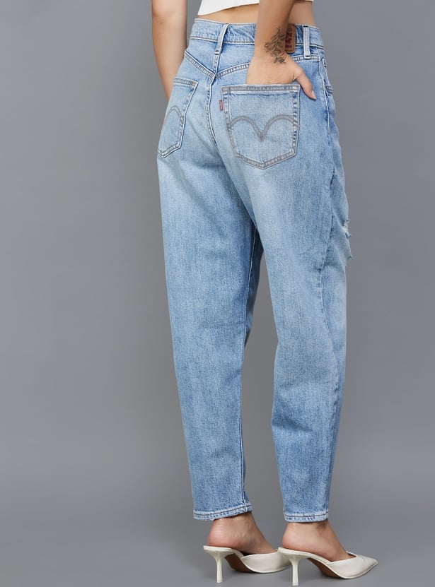 LEVI'S Distressed Loose Tapered Jeans
