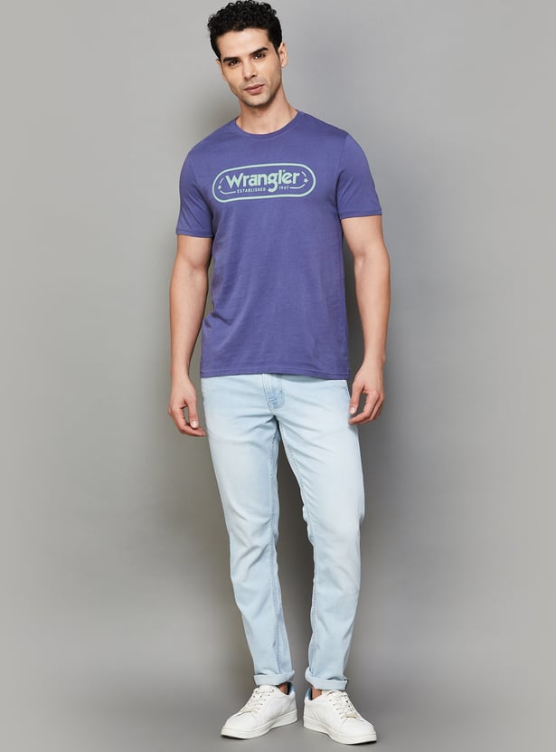 WRANGLER Brand Print T-shirt