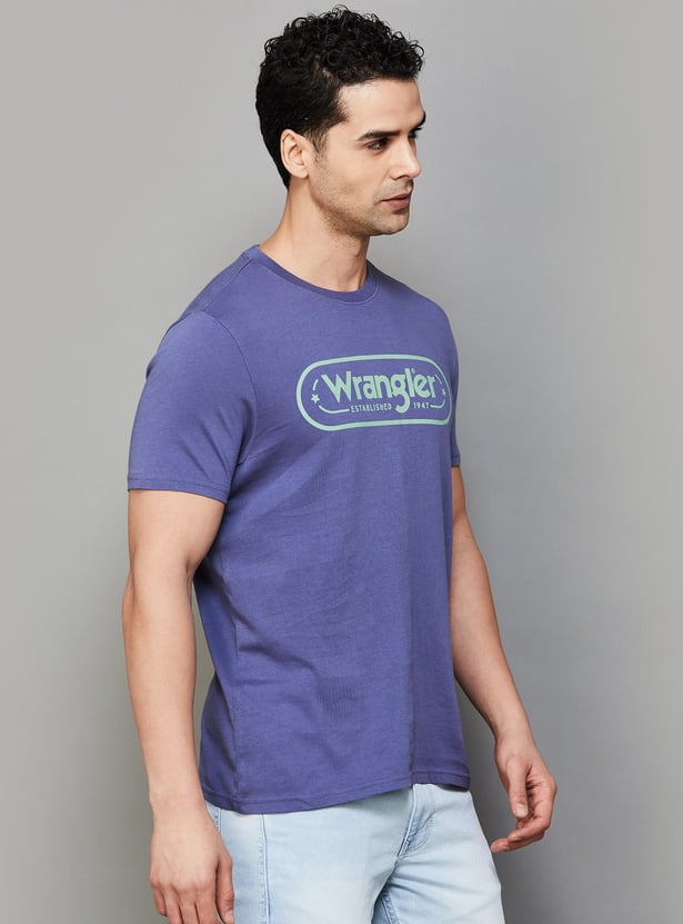 WRANGLER Brand Print T-shirt