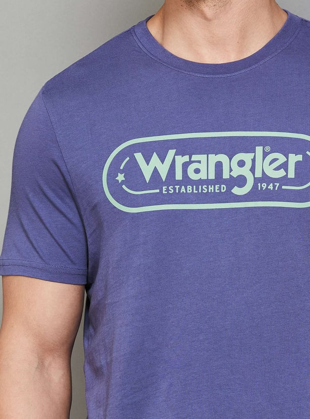 WRANGLER Brand Print T-shirt