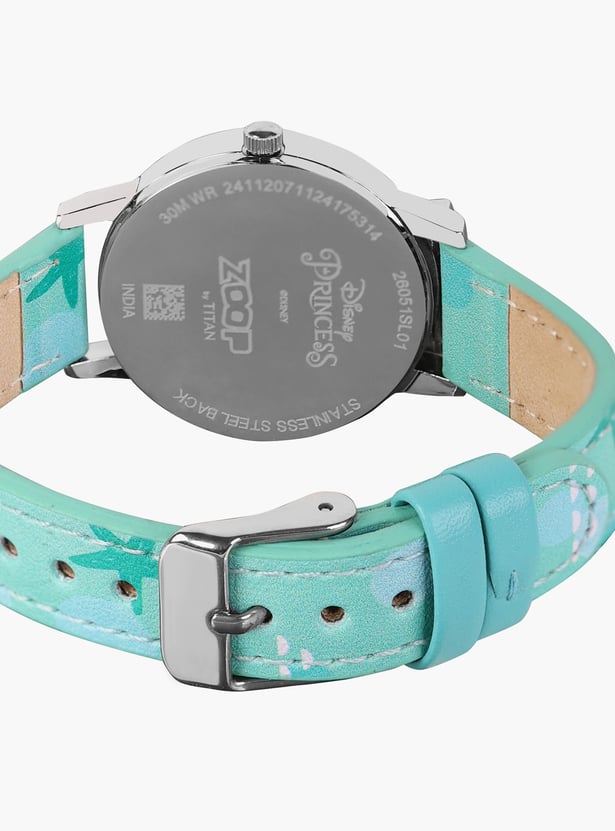 ZOOP Little Mermaid Leather Strap Analog Watch - 26050SL01