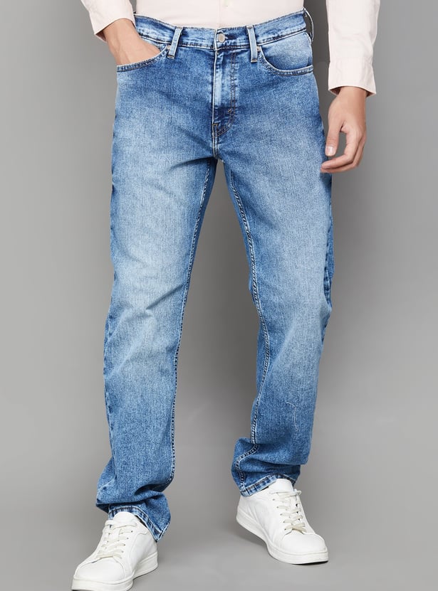 LEVI'S 541 Washed Tapered Fit Jeans