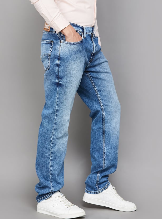 LEVI'S 541 Washed Tapered Fit Jeans