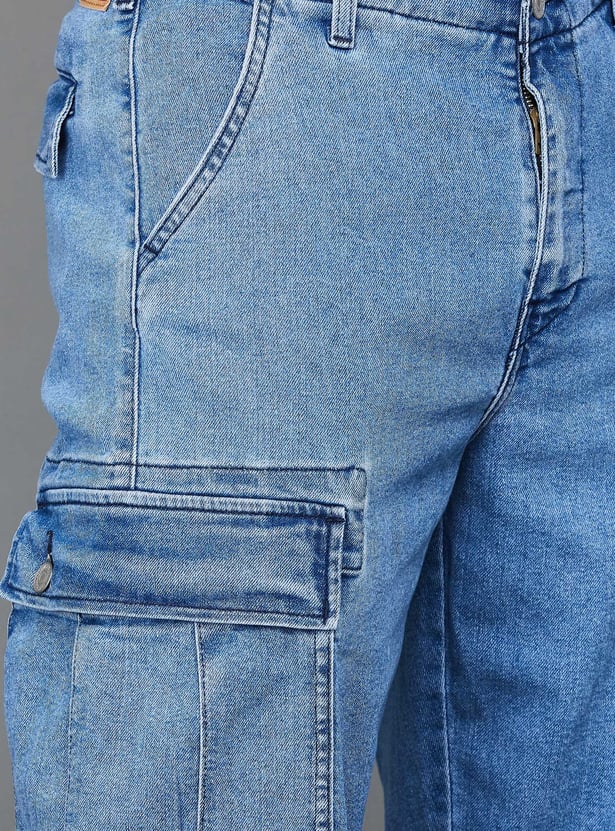LEVI'S Washed Cargo Jeans