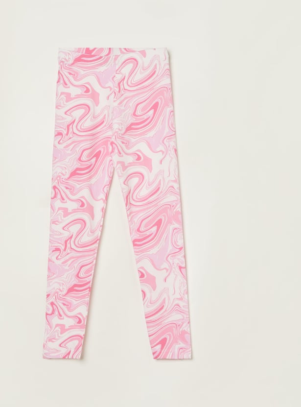 FAME FOREVER Girls Printed Leggings