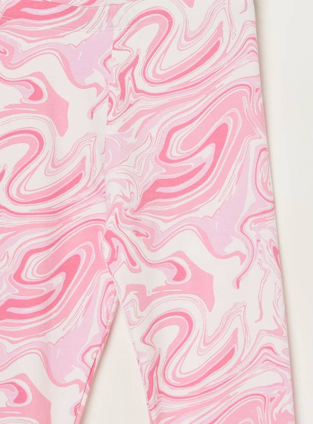 FAME FOREVER Girls Printed Leggings