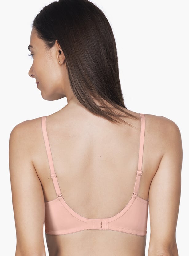 AMANTE Solid Padded Non-Wired T-shirt Bra