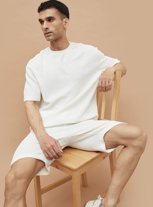 CODE UNWIND Textured T-shirt
